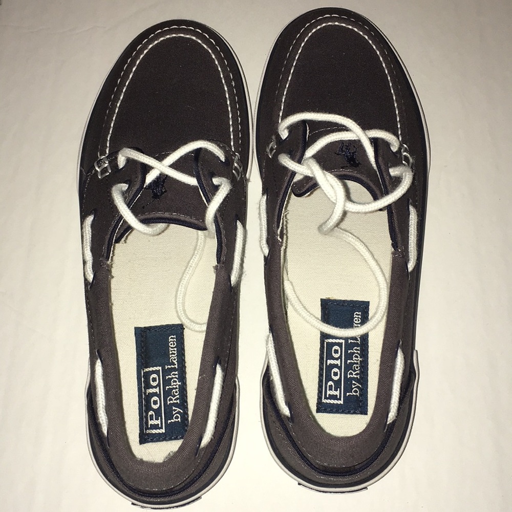 Mens Polo Ralph Lauren Boat Shoes sz 8